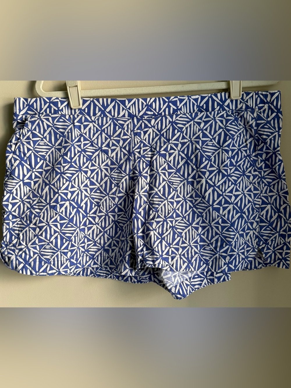 Lilly Pulitzer Ocean View Short Corsica Blue Patterned size XL